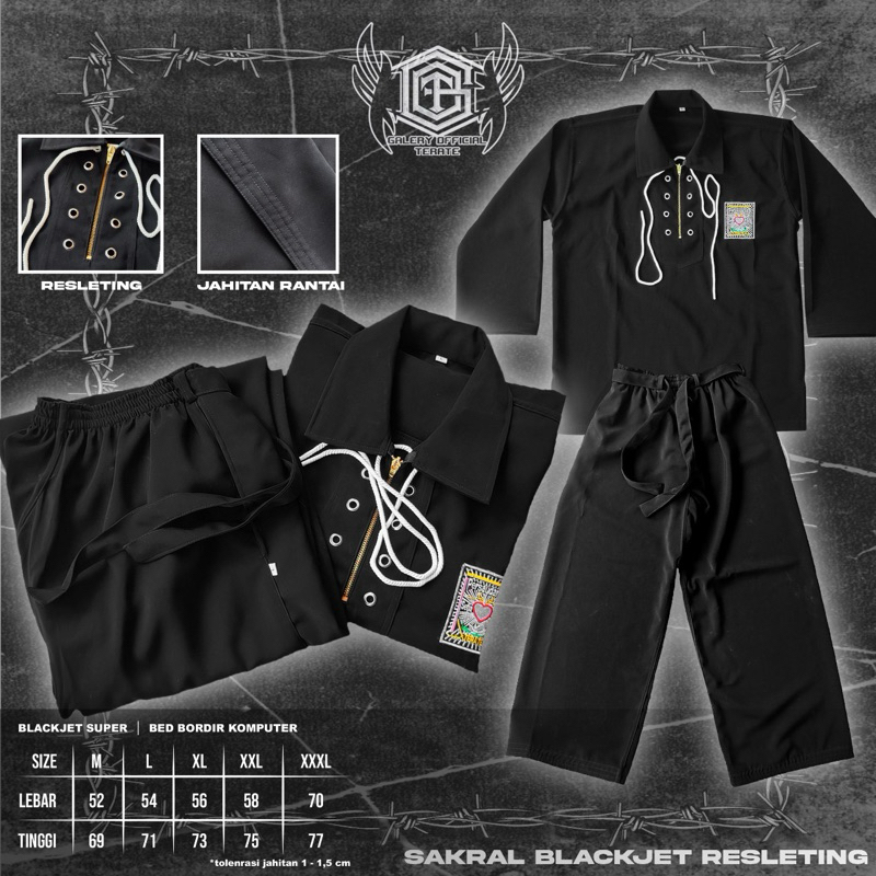 NEW LOUNCHING  // SAKRAL  JETBLACK RESLETING // KHUSUS WARGA PSHT // SAKRAL WARGA PSHT // SAKRAL SUP