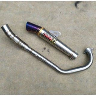 KNALPOT DAENG 4 SAI FULLSISTEM BUAT SPORT DAN BEBEK CB GL VIXION SUPRA DLL