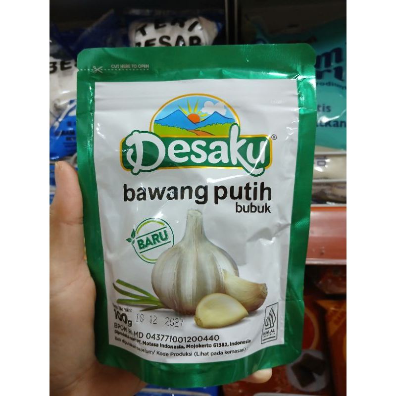 

Desaku bawang putih bubuk 100g