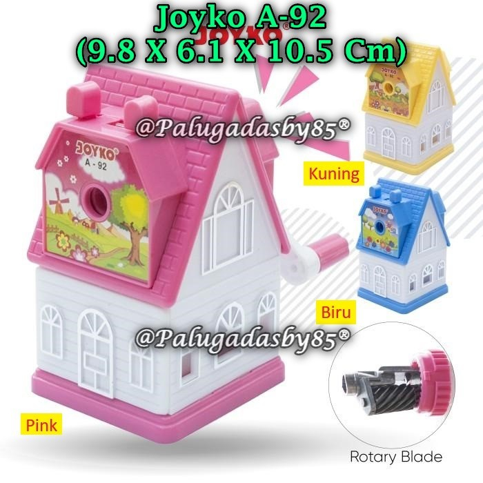 

(1 Biji) Rautan Meja Putar JOYKO A-92 / Sharpener Rautan Serutan Putar Joyko A-92 (1 Biji)