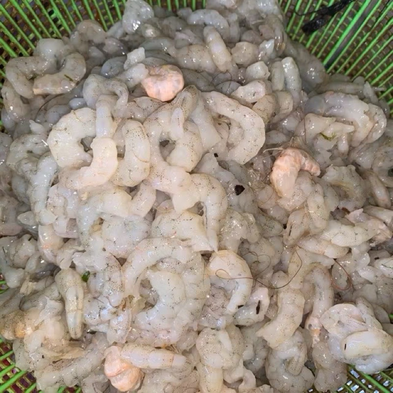 

udang kupas segar 250g dan 500g kemasan rapih