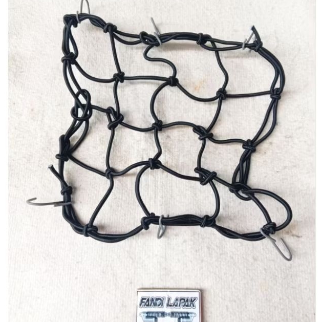 jaring helm jaring rajut jaring mantel tali pengikat bagasi barang motor touring