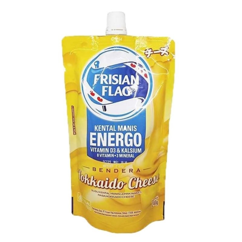 

Frisian Flag Krimer Susu Kental Manis Hokkaido Cheese Kemasan Refill Pouch 240 Gram TStore