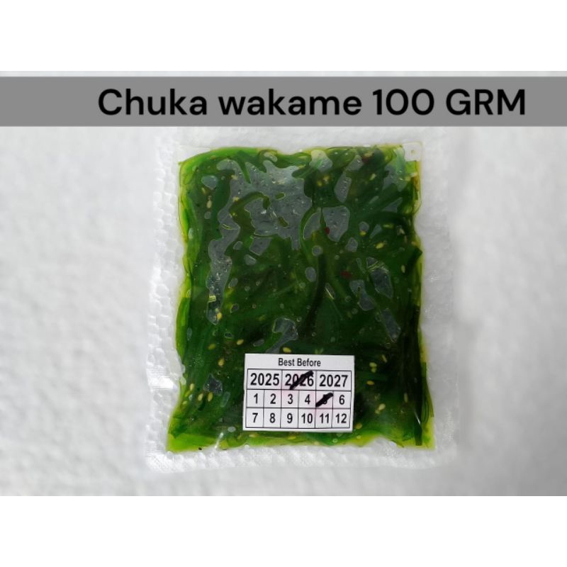 

CHUKA WAKAME salad rumput laut 100Grm