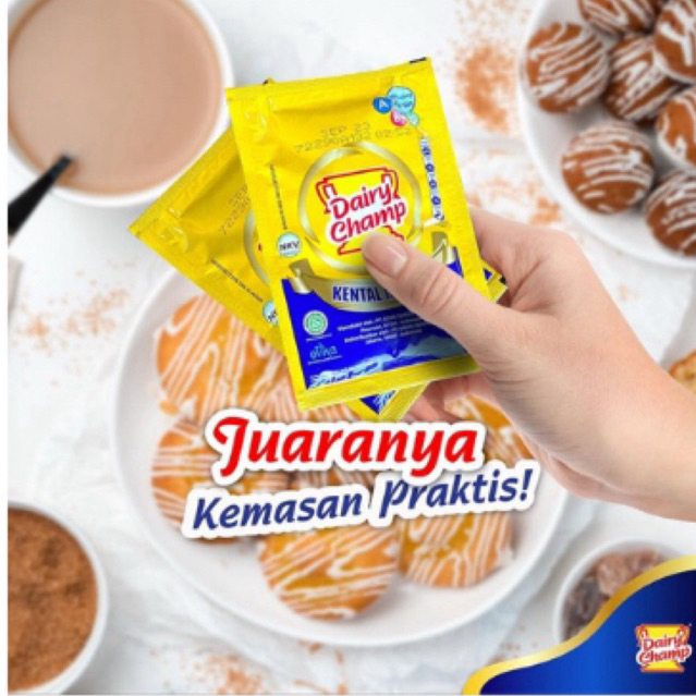 

Dairy Champ Susu Kental Manis Saset 37gram