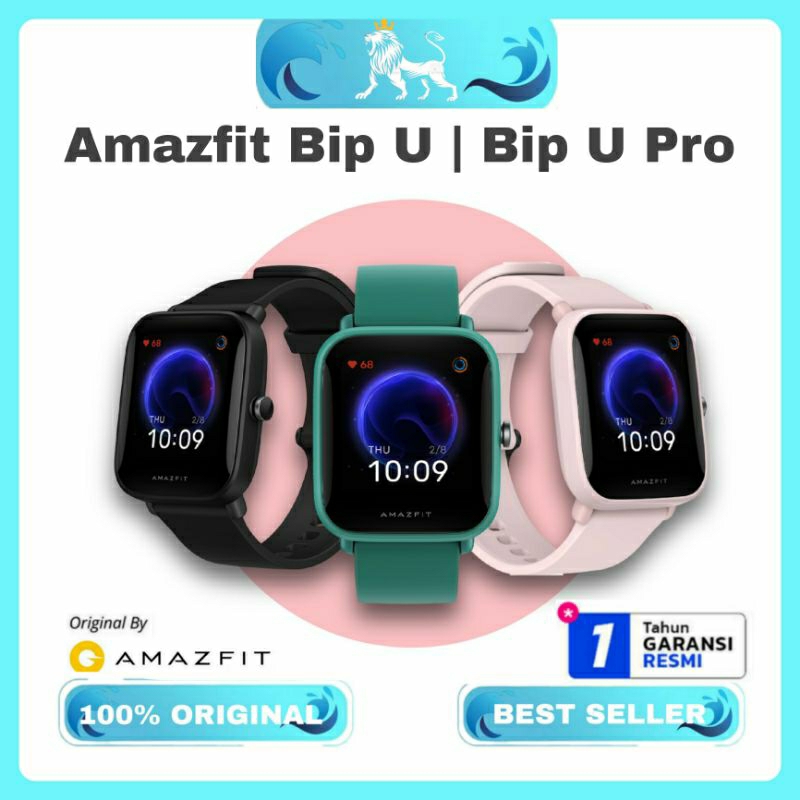 Amazfit Bip U / Bip U Pro Smartwatch Sport Jam Tangan Pintar Digital Original