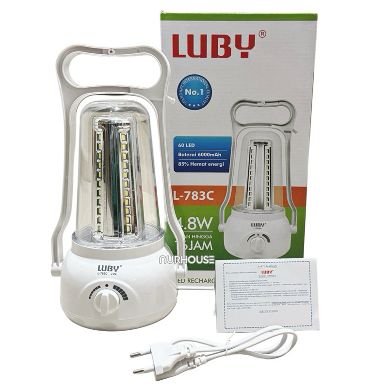 Lampu Emergency Luby 783C Lampu Darurat Luby Led Emergency Otomatis
