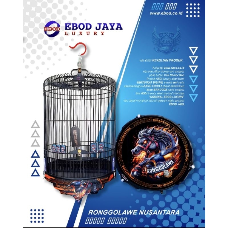 NEW RONGGOLAWE NUSANTARA TERLARIS  Sangkar murai ebod jaya indonesia / ebod jaya luxury / ebod premi