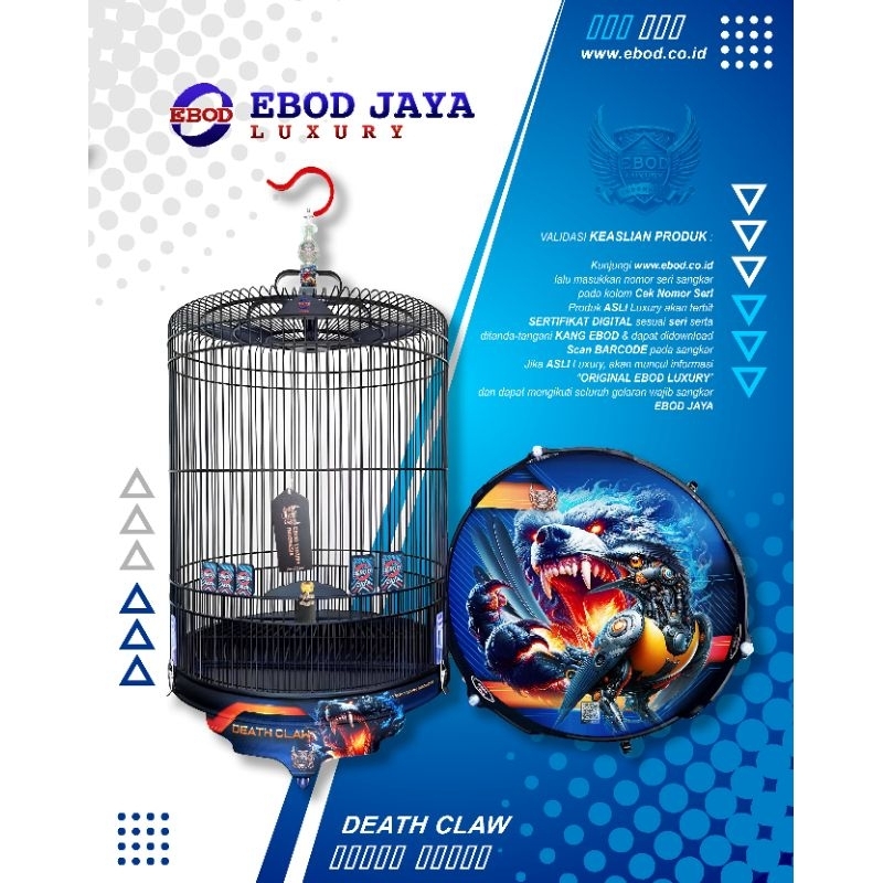 DEATH CLAW TERLARIS  Sangkar murai ebod jaya indonesia / ebod jaya luxury / ebod premium  quality  n