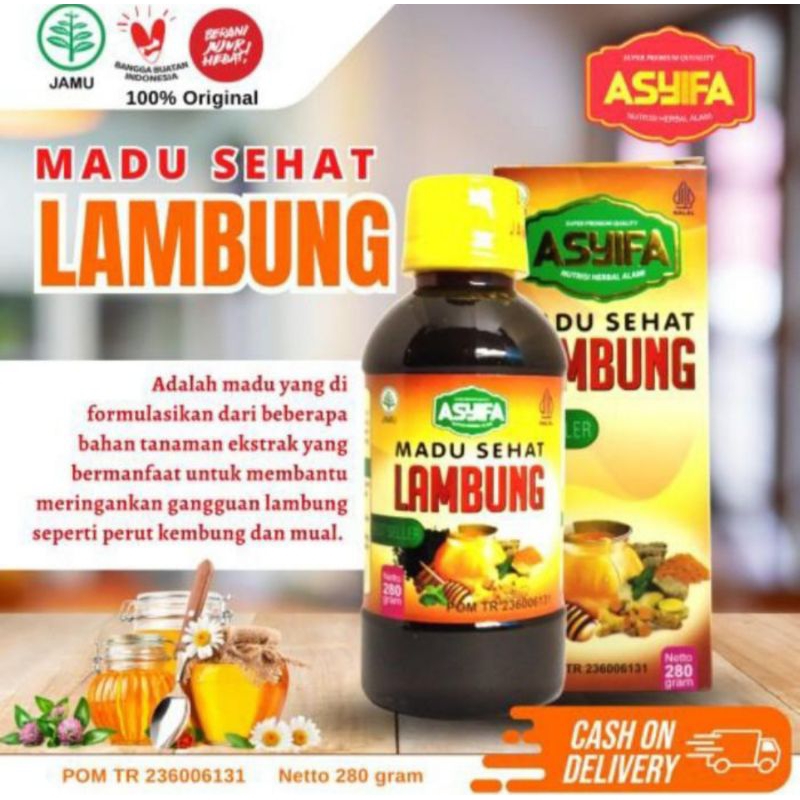 

Madu Sehat Lambung Asyifa - Atasi Maag gerd dan Tyhpus Asli Original