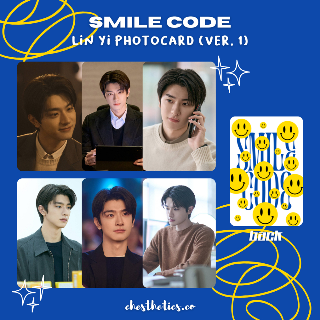 Smile Code CDrama China Chinese Drama Photocard Aktor Linyi Shenyue | chesthetics.co