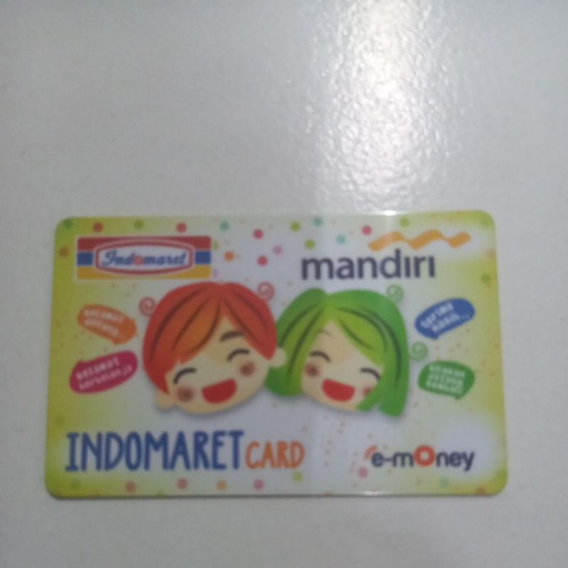 Kartu E-Money Limited Edisi Special Indomaret | Kartu E-Money Livin Mandiri | Kartu E-Toll Mandiri |