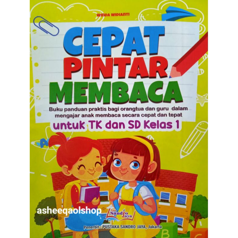 Buku Cepat Pintar Membaca Untuk TK & SD Kelas 1 (sandro)