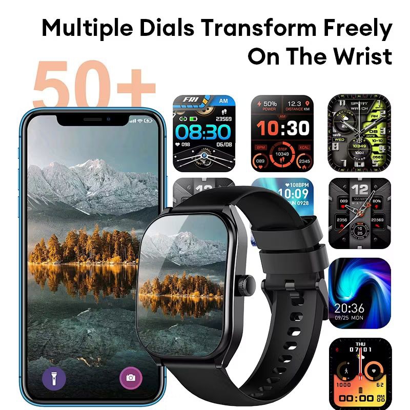 Smartwatch Aolon Curve Amoled | Jam Tangan Pria Wanita