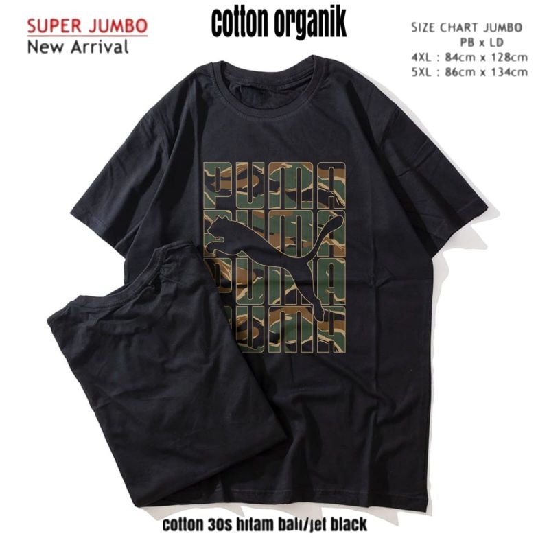 KAOS JUMBO PRIA 3XL-5XL BAJU BIG SIZE UKURAN JUMBO