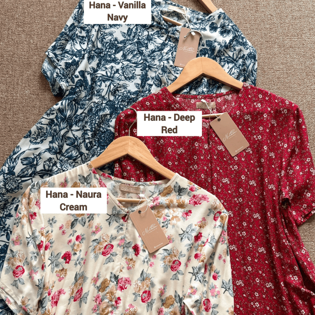 Anita Butik Official - Daster Busui Hana Homedress by Nilam Indonesia Home Dress Rayon Premium