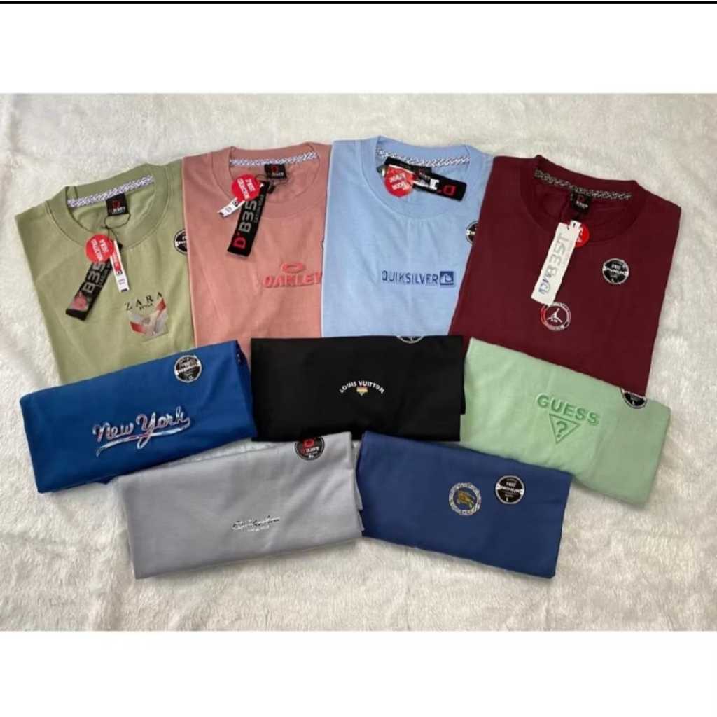 PAKET USAHA LUSINAN | BAJU PRIA WANITA KEREN SEMI KATUN 24S MOTIF RANDOM DISTRO KEKINIAN