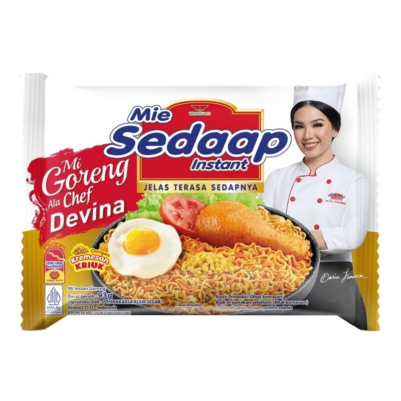 

Mie Sedaap Instan Goreng Ala Chef Devina 93g