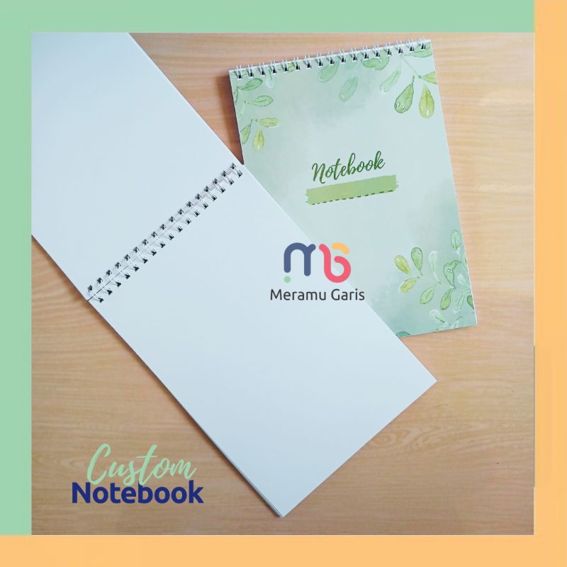 

Notebook Custom Jilid Spiral A5 | Buku Catatan Custom | Notebook Planner | Weekly Planner | Monthly Planner