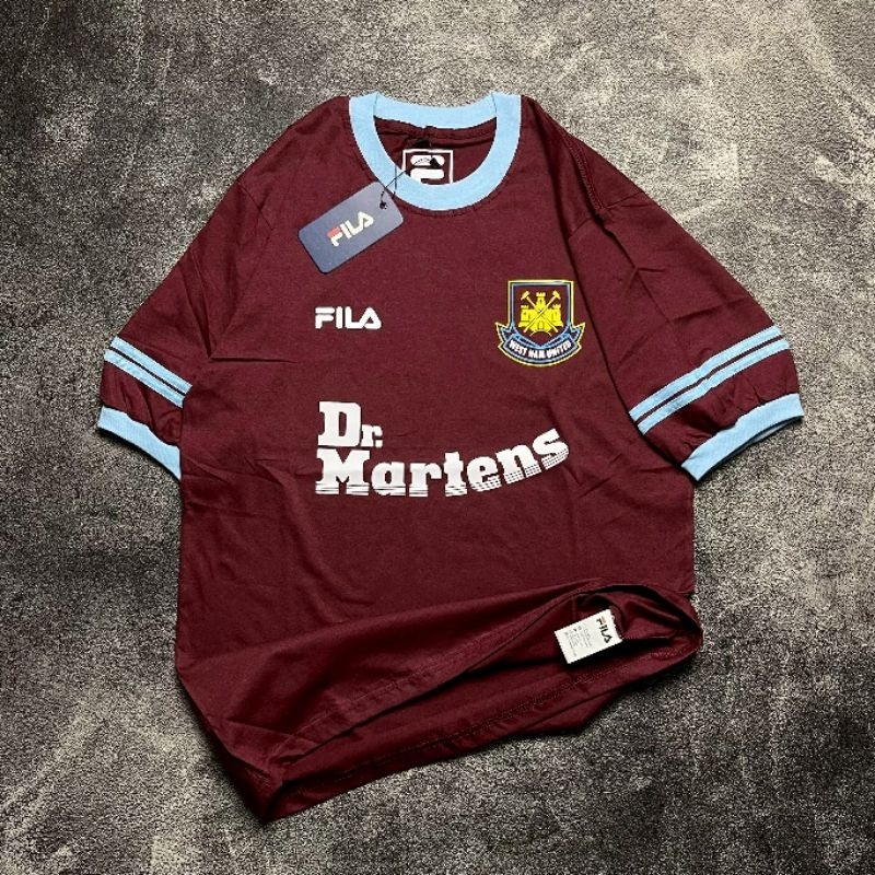 Kaos T-shirt Dr Martens West Ham United