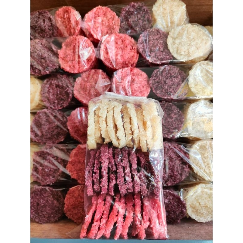 

rengginang mentah variant 3 rasa, ketan putih, ketan item, dan terasi isi 30 pcs