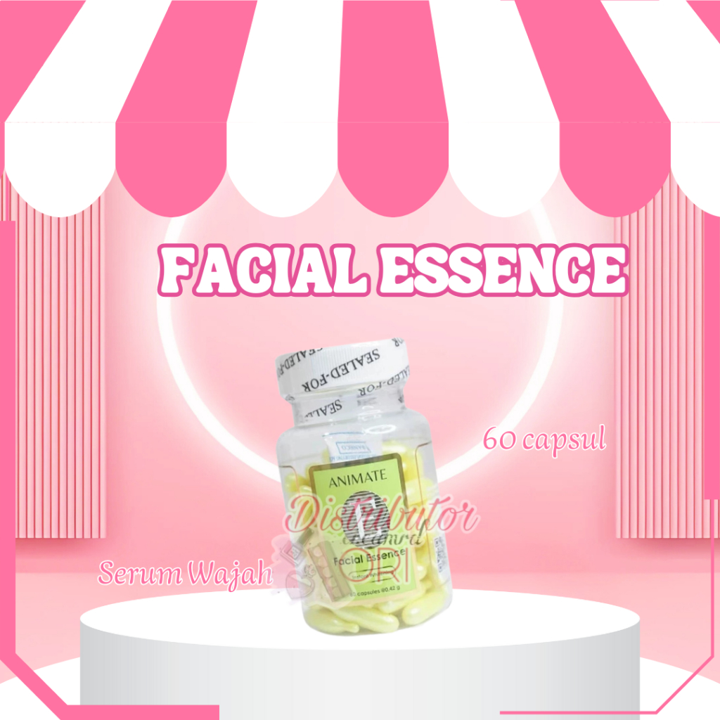 SERUM WAJAH ANIMATE SERUM / VITAMIN ANIMATE / VITAMIN E-60 KAPSUL | original