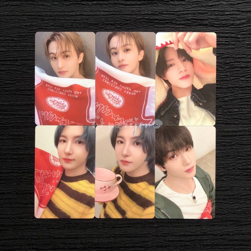 PC Pink Christmas Mark Jeno Renjun Jisung Selimut Cangkir NCT Dream TC Xmas Random Pack Official