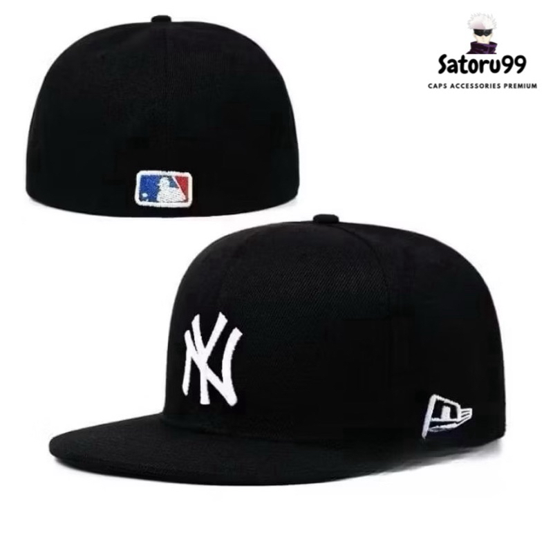 YZ7 TOPI SNAPBACK BUILD UP NY / Topi Hip Hop Pria Wanita Dewasa Bahan Katun High Quality