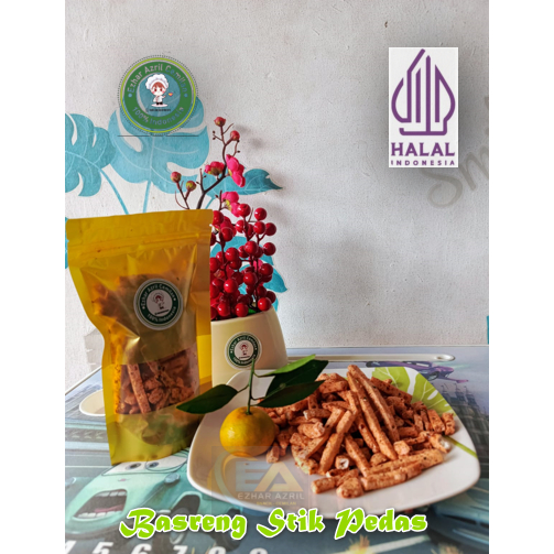 

Basreng Stik Pedas Daun Jeruk-Basreng Murah Enak-Cemilan Pedas (Ezhar Azril Cemilan)