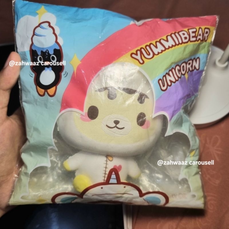 sell squishy murah preloved yummibear ibloom punimaru unicorn donat rainbow yummi pire banana cheeki