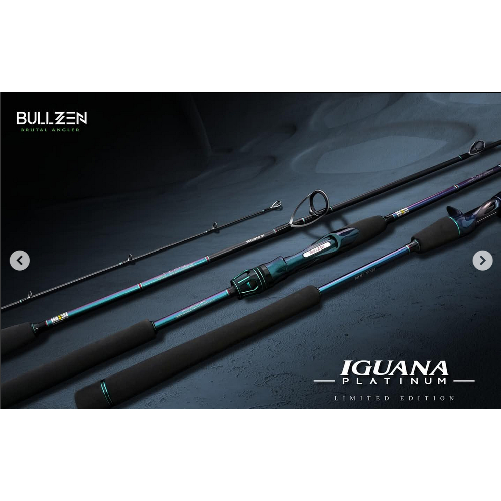 Rod BULLZEN Brutal Monster Iguana Platinum HDCC3 Spinning