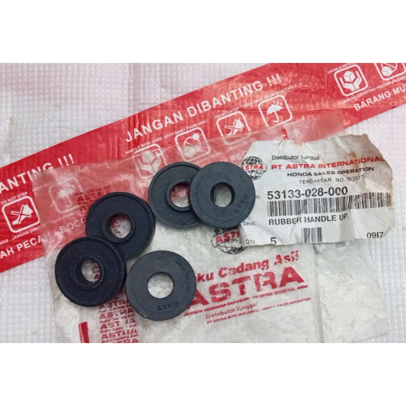 Honda win100 karet stang Honda win100 karet peredam stang Honda win100 bagian atas original