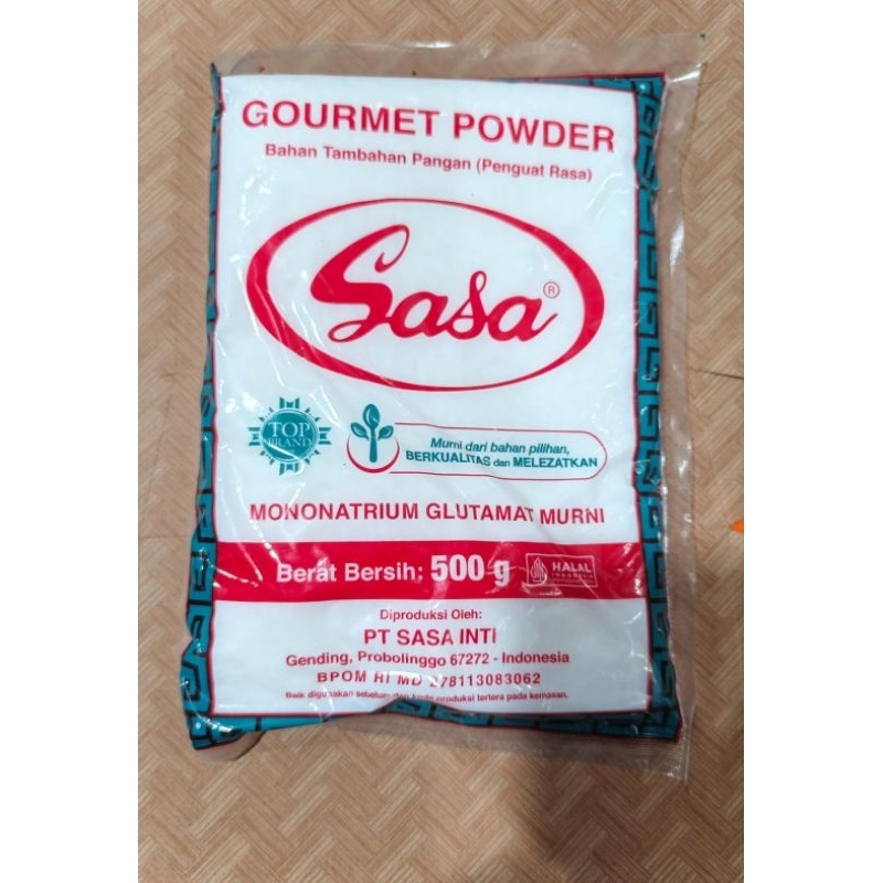 

sasa penyedap/penguat rasa kemasan 500g halal