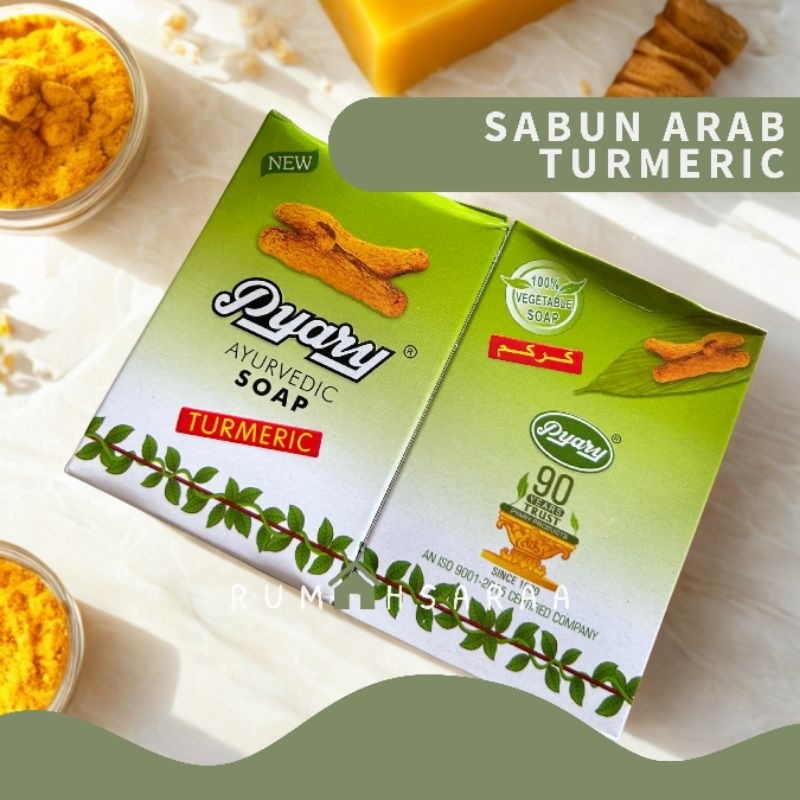 SABUN ARAB BPOM TURMERIC PYARY ORIGINAL MEDAN