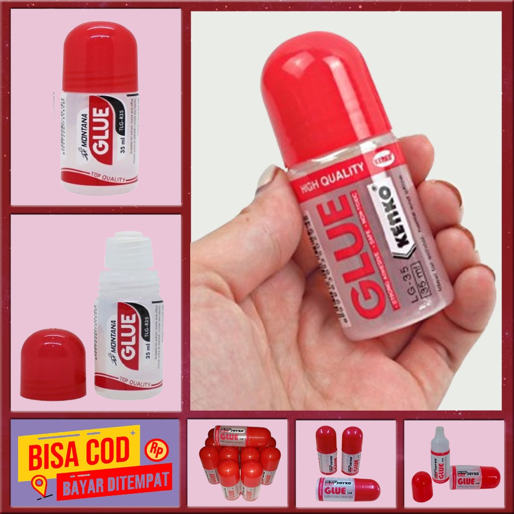 

Lem Kertas Cair Glue Gun 35ml
