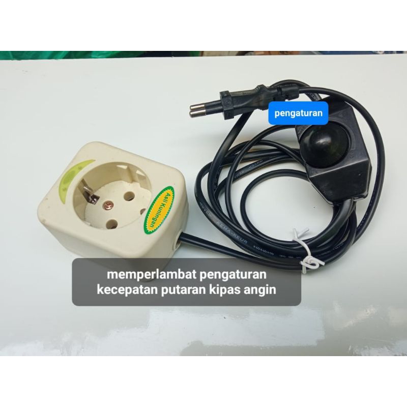 Dimmer kipas angin alat untuk memperlambat putaran kipas angin