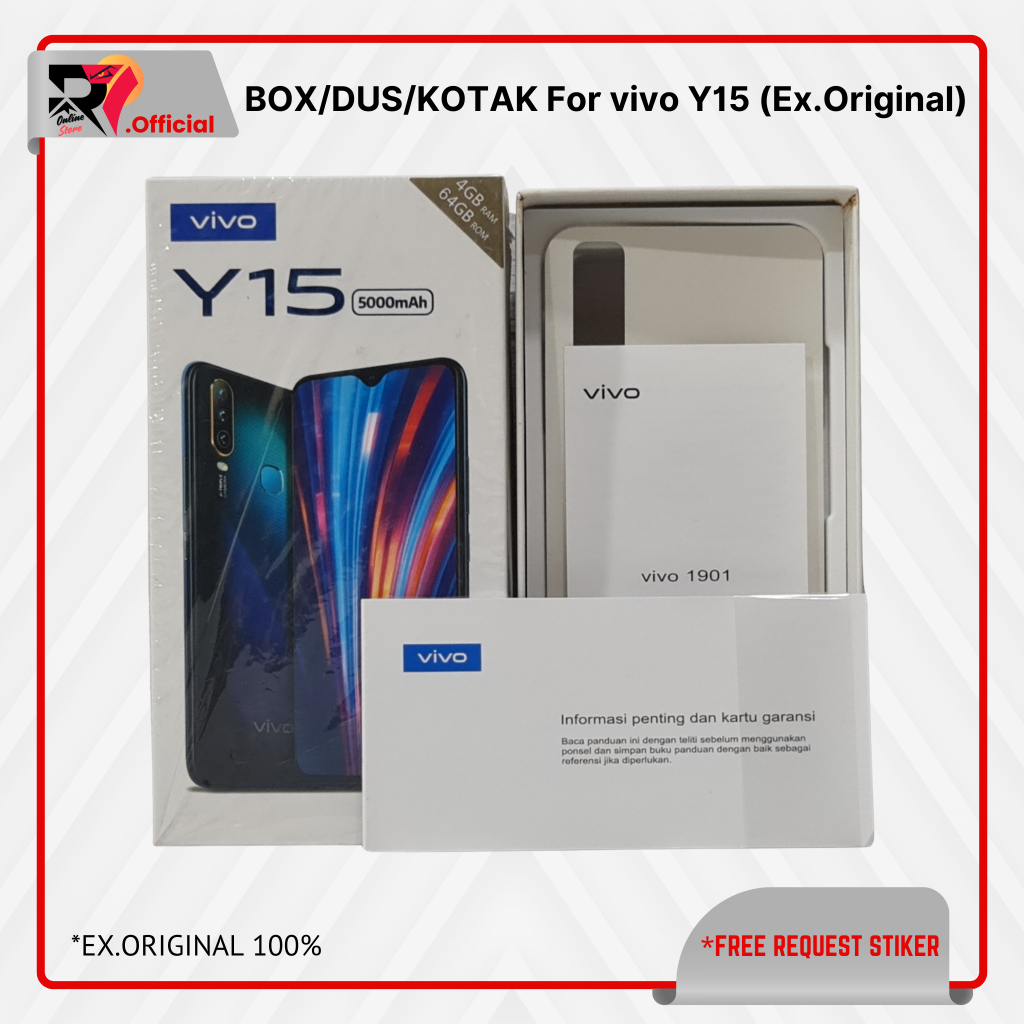 

BOX/DUS/KOTAK For vivo Y15 (Ex.Original)