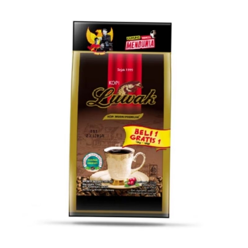 

[ABNC.ID] LUWAK KOPI MURNI PREMIUM BELI 1 GRATIS 1