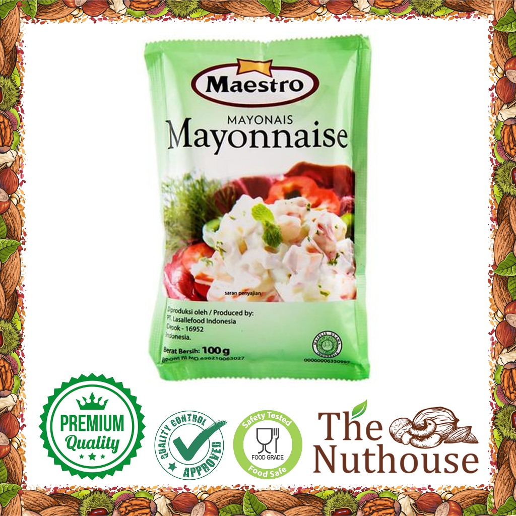 

MAESTRO SACHET 100gr Mayones / Mayonais / Mayo / Mayonnaise [HALAL]