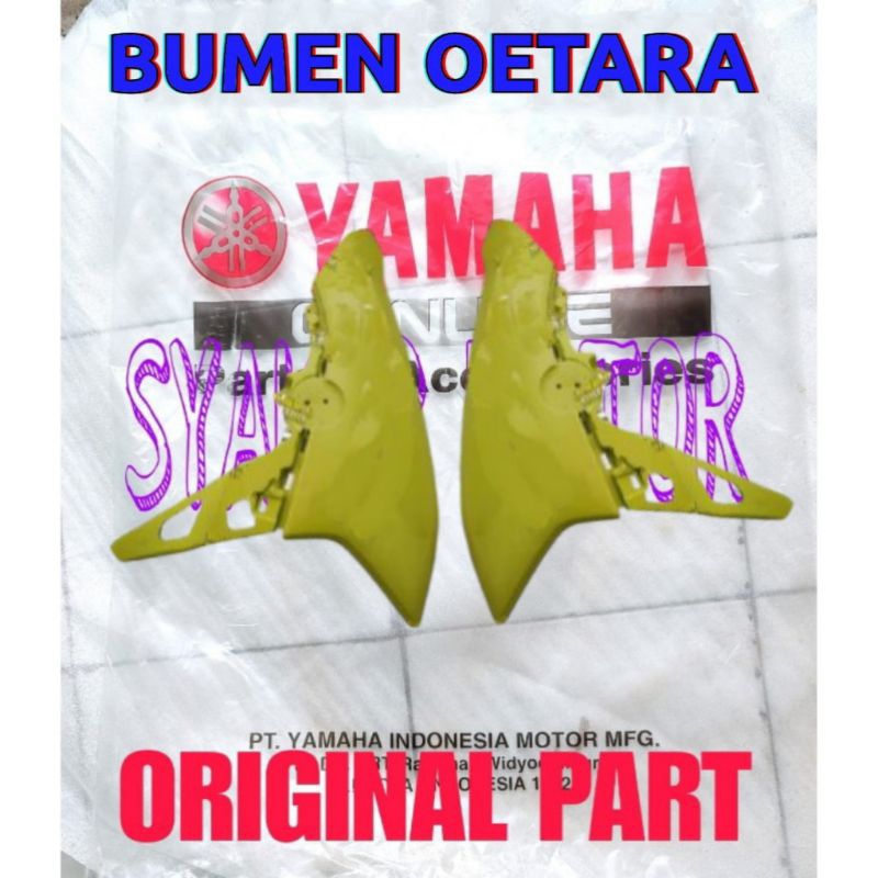 PANEL B3W-F835U-00-P B3W-F835V-00-P COVER PANEL SAYAP DEPAN MIO GEAR 125 KUNING ORIGINAL YAMAHA