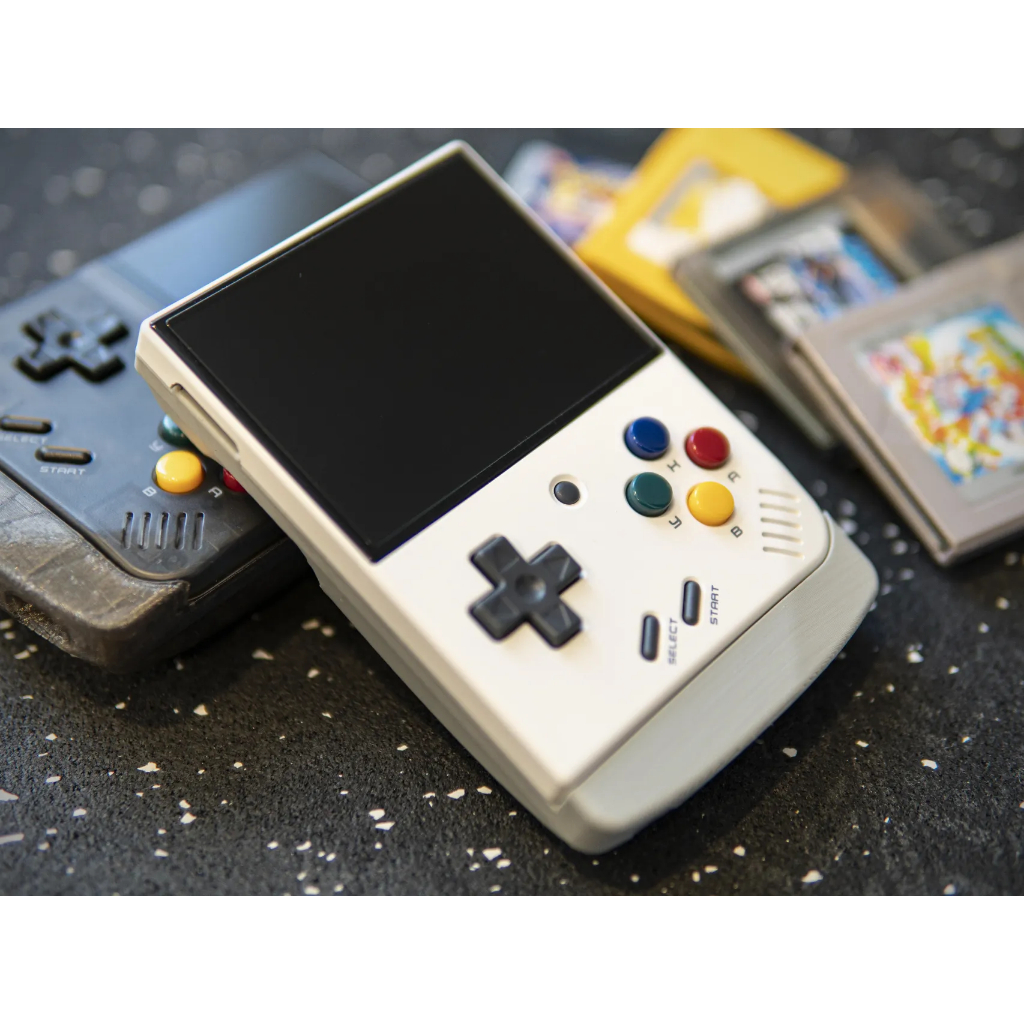 Back Shell PawGrip Miyoo Mini Plus (GBC-style grip mod)