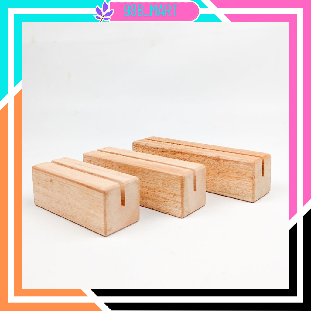 

【COD READY STOCK】Stand Kayu Akrilik / Kayu Penyangga Akrilik / Holder kayu / dudukan akrilik