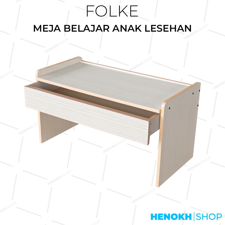 Big Sale Meja Belajar Lesehan  Meja Belajar Anak  Meja Laptop  Meja Kayu FOLKE WOODPANEL Tara Series