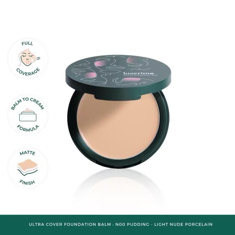 Luxcrime Ultra Cover Foundation Balm shade banana split