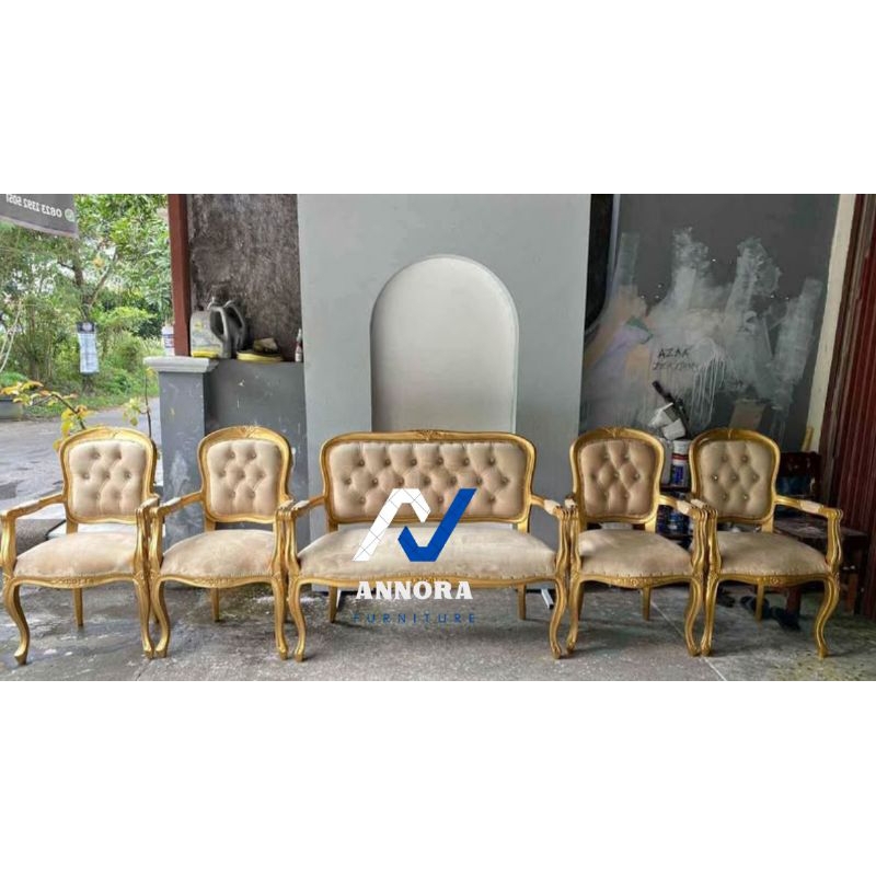 kursi pelaminan racoco | kursi pelaminan minimalist | kursi dekorasi pelaminan