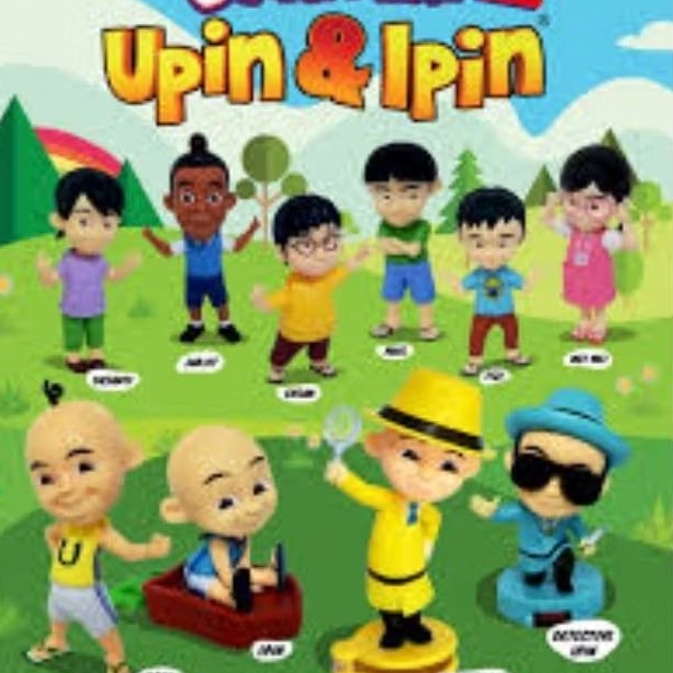 Mainan Upin Ipin and friends kolaborasi dengan KFC Chaki meal
