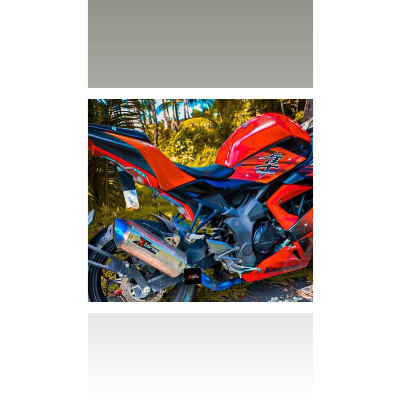 KNALPOT RACING original XTHREE UNTUK ALL 2 SILINDER