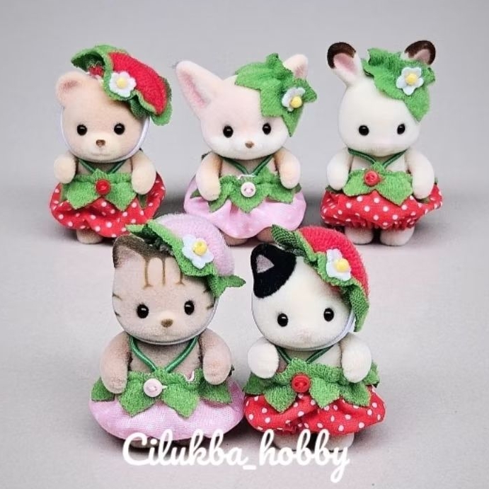 [𝗡𝗘𝗪] SYLVANIAN Families Cherry Ghost Bunny Ghost Cat (selected) • ORIGINAL EPOCH