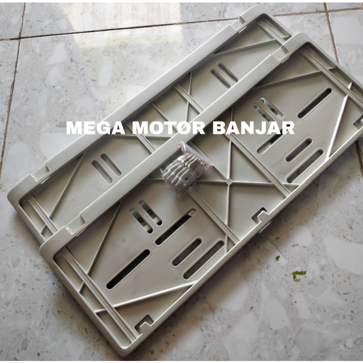 PROMO Tempat plat nomor mobil / Duduk plat nomor / plat nomor mobil sepasang