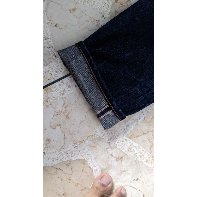 jeans denim selvedge ironclad second preloved